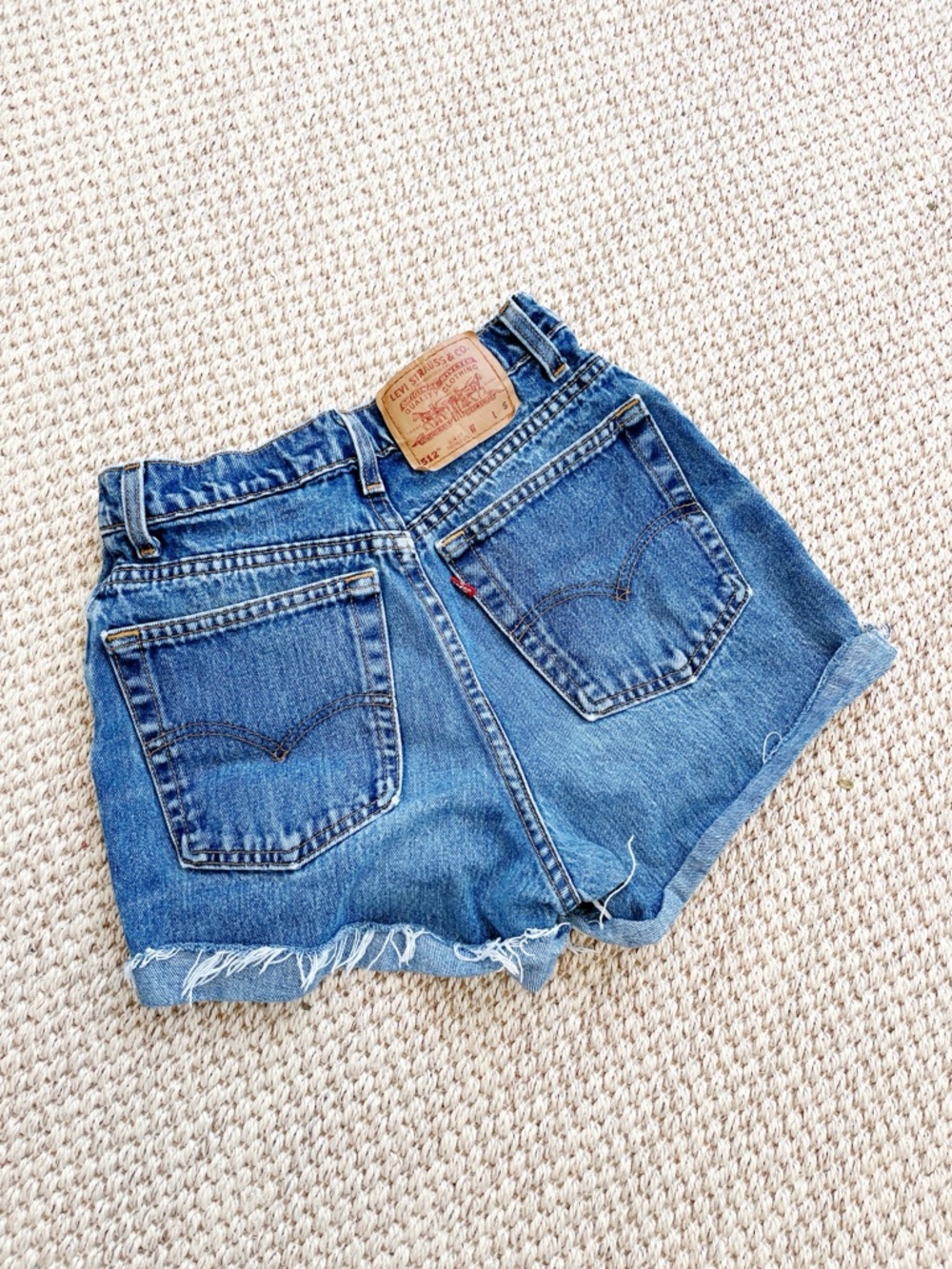 Levi’s Vintage 512 Denim Cutoff Shorts – Women’s Size 26